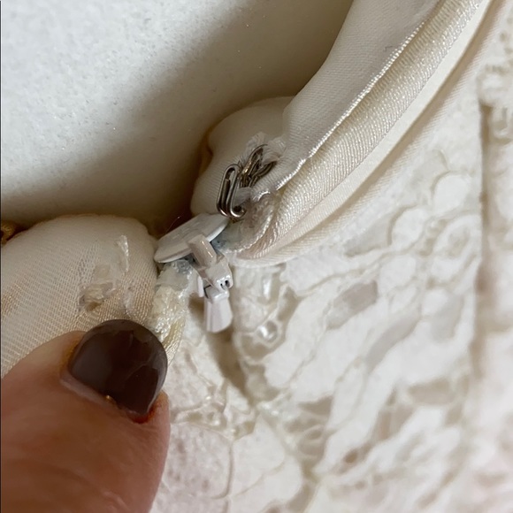 Alyce White Cocktail Dress - Picture 3 of 11